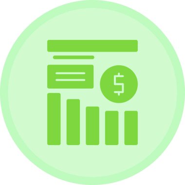 Çizelge. Web simgesi basit tasarım