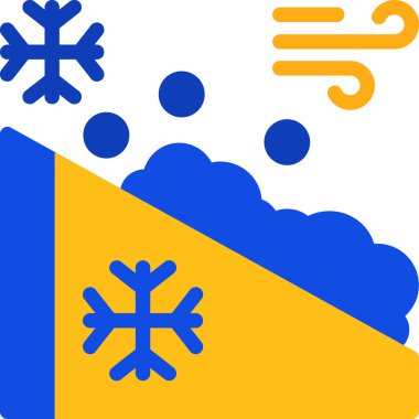 kar kış soğuk ikonu