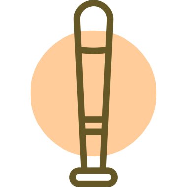 Bir ip simgesinin vektör illüstrasyonu