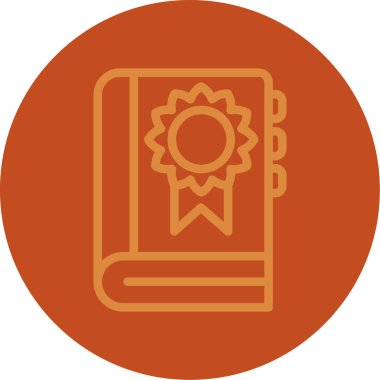 kitap simgesi vektör illüstrasyonu