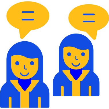 kadın ve erkek simgesi, vektör illüstrasyonu