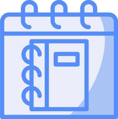 Takvim. Web simgesi basit illüstrasyon