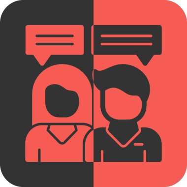 konuşma kabarcığı vektör çizimi