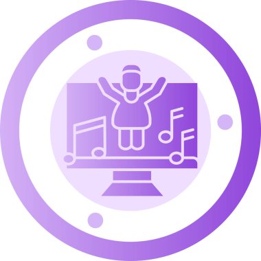 Gitarlı bir adamın vektör çizimi