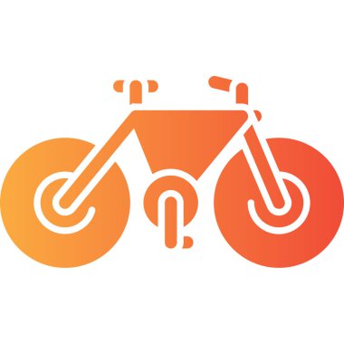 Motorsiklet. Web simgesi basit illüstrasyon