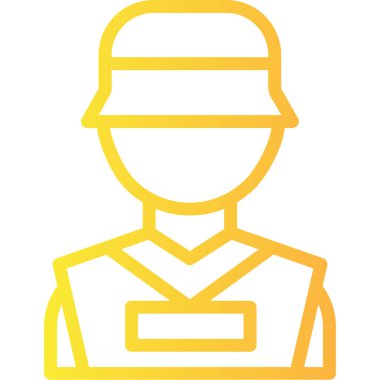 man simgesi vektör illüstrasyonu