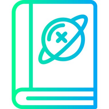 Kitap. Web simgesi basit illüstrasyon