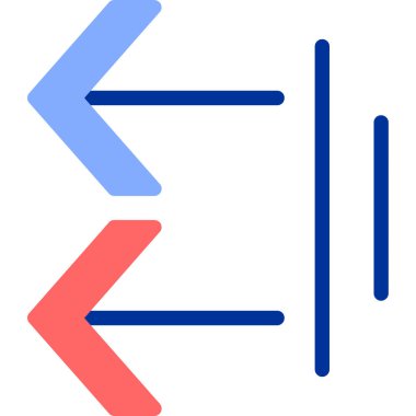 ok yönü simgesi doldurulmuş özet biçimi