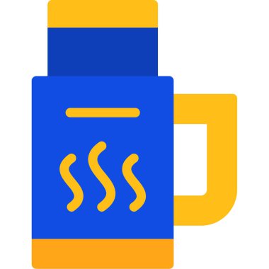 kahve fincanı ikonu vektör illüstrasyonu