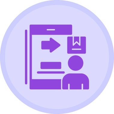 seo modern simgesinin vektör illüstrasyonu