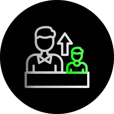 Alışveriş arabası olan bir kadının vektör çizimi