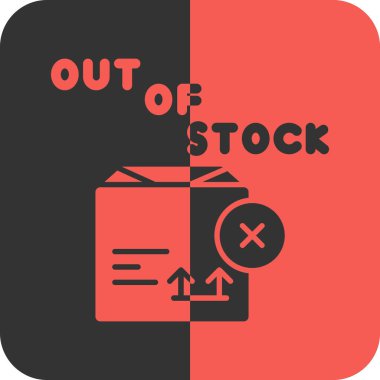 Alışveriş ve perakende iş simgelerinin düz tasarım vektörü. uzun gölgeli web sayfası pankartı.