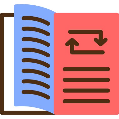 Belge. Web simgesi basit tasarım