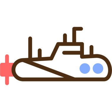 askeri simge vektör illüstrasyonu