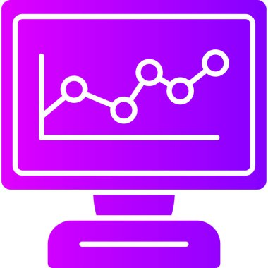 analiz iş grafiği simgesi