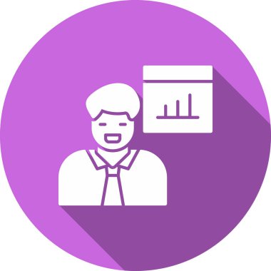 Modern insanın vektör çizimi