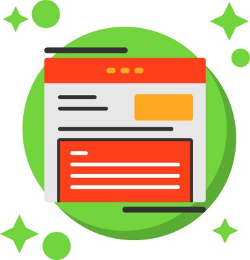 Düz biçimli tarayıcı simgesi