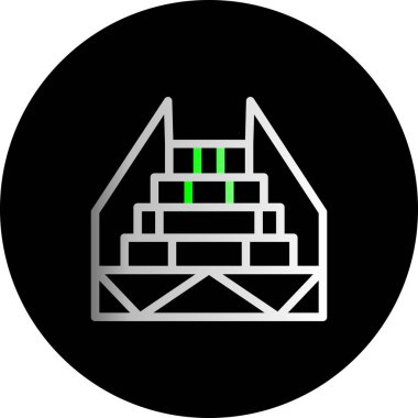 Gıda simgesinin vektör illüstrasyonu