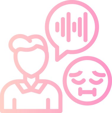 Konuşma baloncukları. Basit illüstrasyon