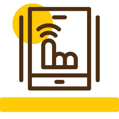 Kitap. Web simgesi basit illüstrasyon