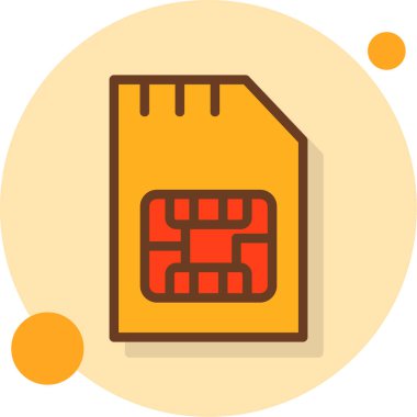 Bir torba simgesinin vektör illüstrasyonu