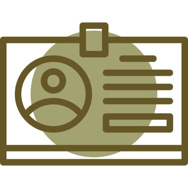 Bir kamera simgesinin vektör illüstrasyonu