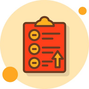 belge simgesi vektör illüstrasyonu