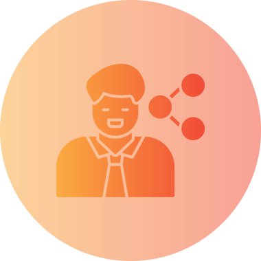 Kırmızı elbiseli ve maskeli bir adamın vektör çizimi