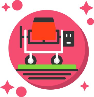 Araba yıkama. Basit tasarım.