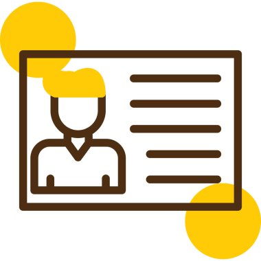 iş yönetimi düz simgesi, vektör illüstrasyonu