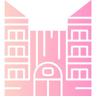 şehir binaları vektör illüstrasyonu