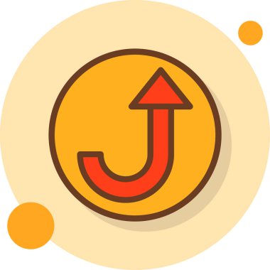 Çizgi film simgesinin vektör çizimi