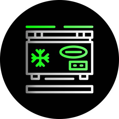 Web simgesi, seo teknolojisinin vektör illüstrasyonu