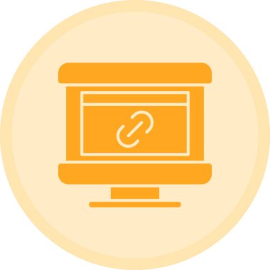 bilgisayar ekran web simgesi