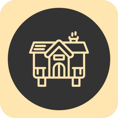 ev simgesi, illüstrasyon, vektör