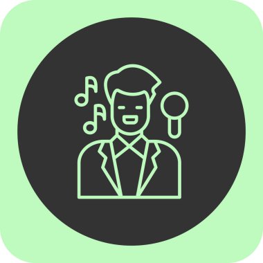 İş simgesinin vektör illüstrasyonu