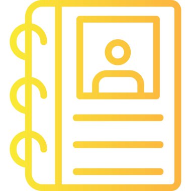 Belge. Web simgesi basit illüstrasyon