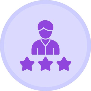 Müşteri servisi. Web simgesi basit illüstrasyon