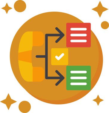 iş belge simge vektör çizim