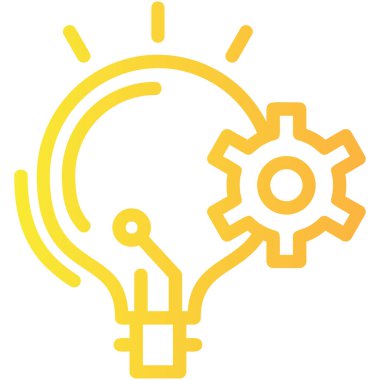 ampul fikri yenilik simgesi