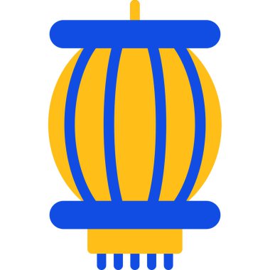 Çin feneri. Basit illüstrasyon