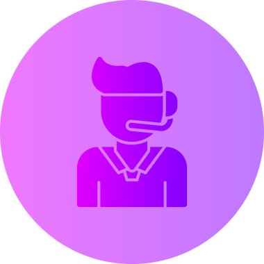 Bir kadının vektör illüstrasyonu