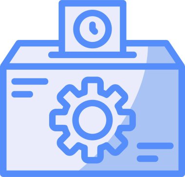 dağıtım simgesi modern vektör illüstrasyonu