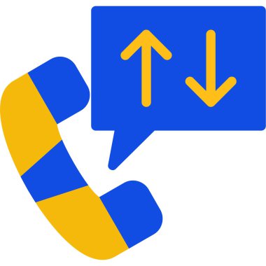 Konuş. Web simgesi basit illüstrasyon