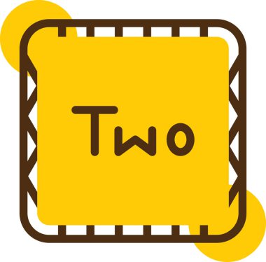 iki renk takvim vektörü simgesi