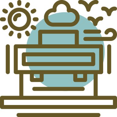 Bir saatin vektör illüstrasyonu