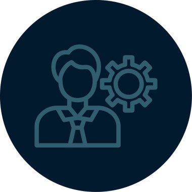 seo modern simgesinin vektör illüstrasyonu