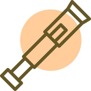 Aşı. Web simgesi basit illüstrasyon