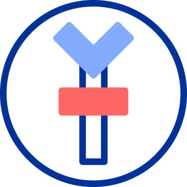 Modern b 'nin vektör illüstrasyonu eksik simgesi