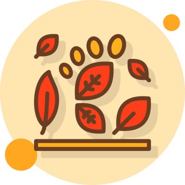 Bir ağacın arka planının vektör çizimi